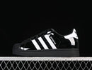 Tênis Adidas Superstar Preto Couro
