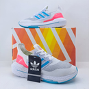 UltraBoost - (Primeira Linha) x Branco/Rosa/Azul