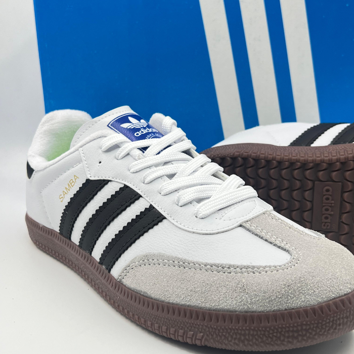 Adidas Samba Unissex - (Linha Premium) x Branco/Preto