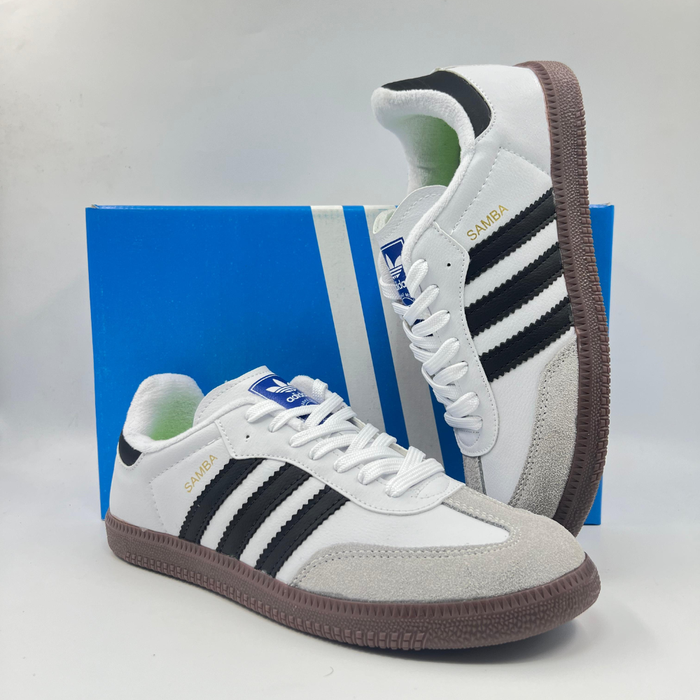 Adidas Samba Unissex - (Linha Premium) x Branco/Preto