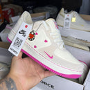 Air Force 1 Coração Rosa