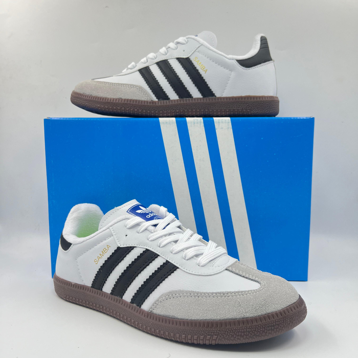 Adidas Samba Unissex - (Linha Premium) x Branco/Preto